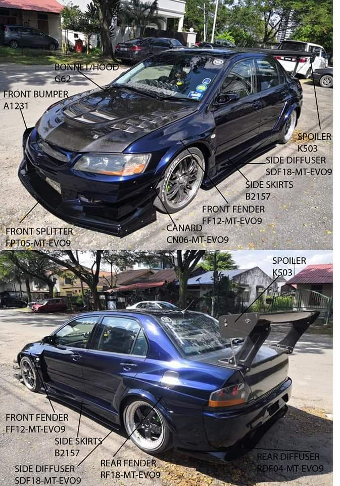Evo 7-9 VLTX Cyberevo TA-Style