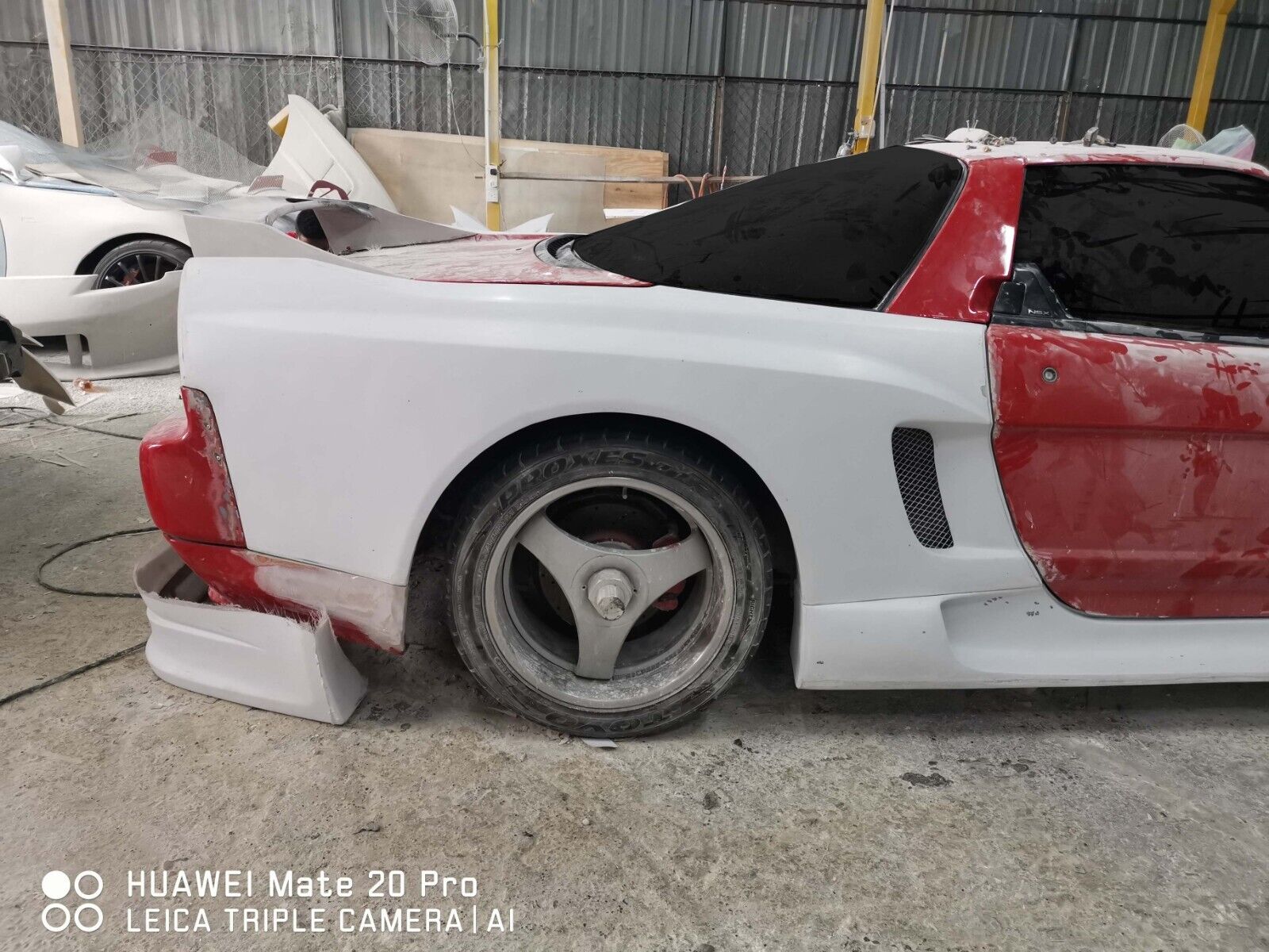 NSX NA1 Senna-Style widebodykit