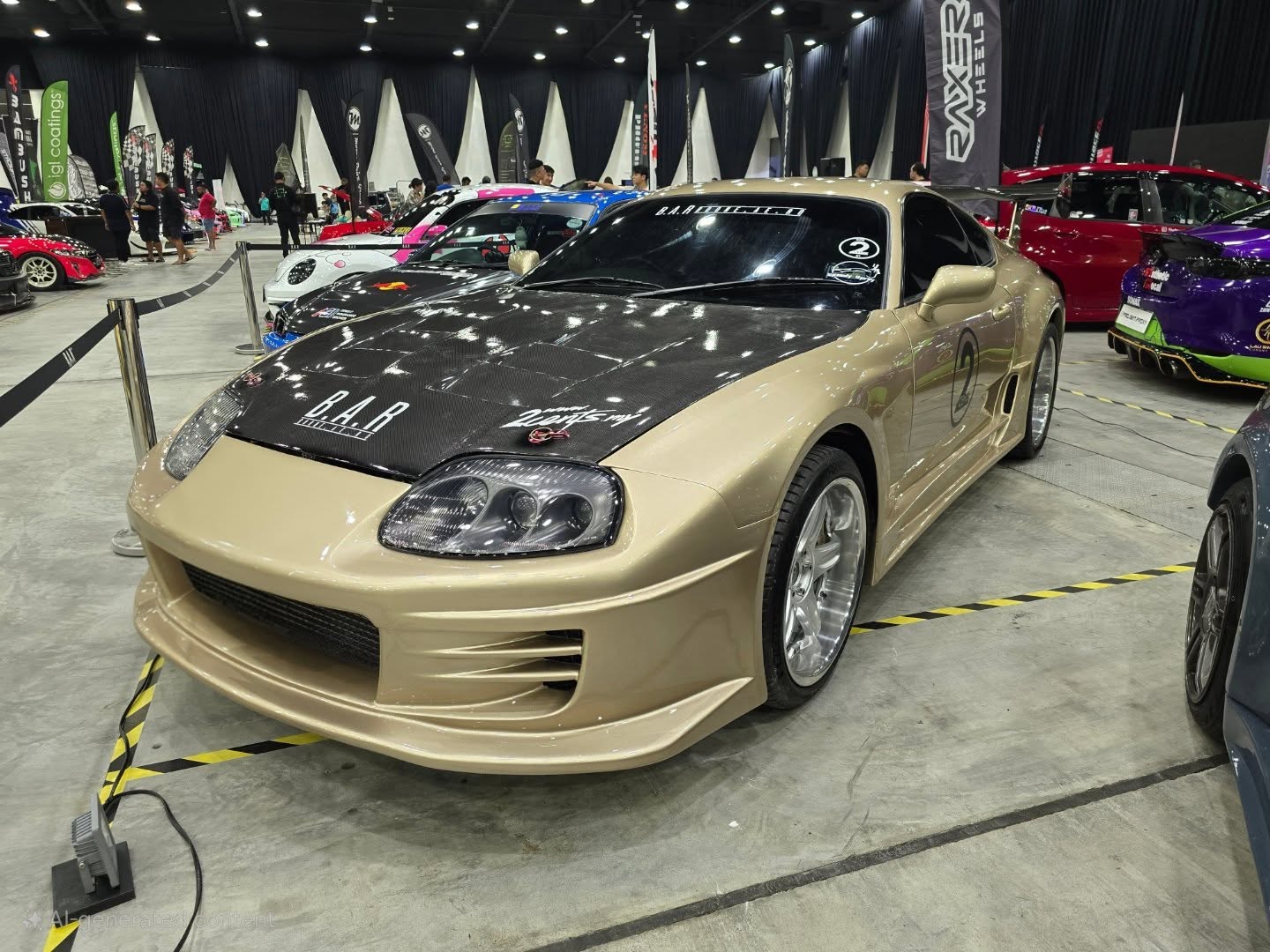Supra Mkiv TS Final Evolution OEM - Style Widebodykit