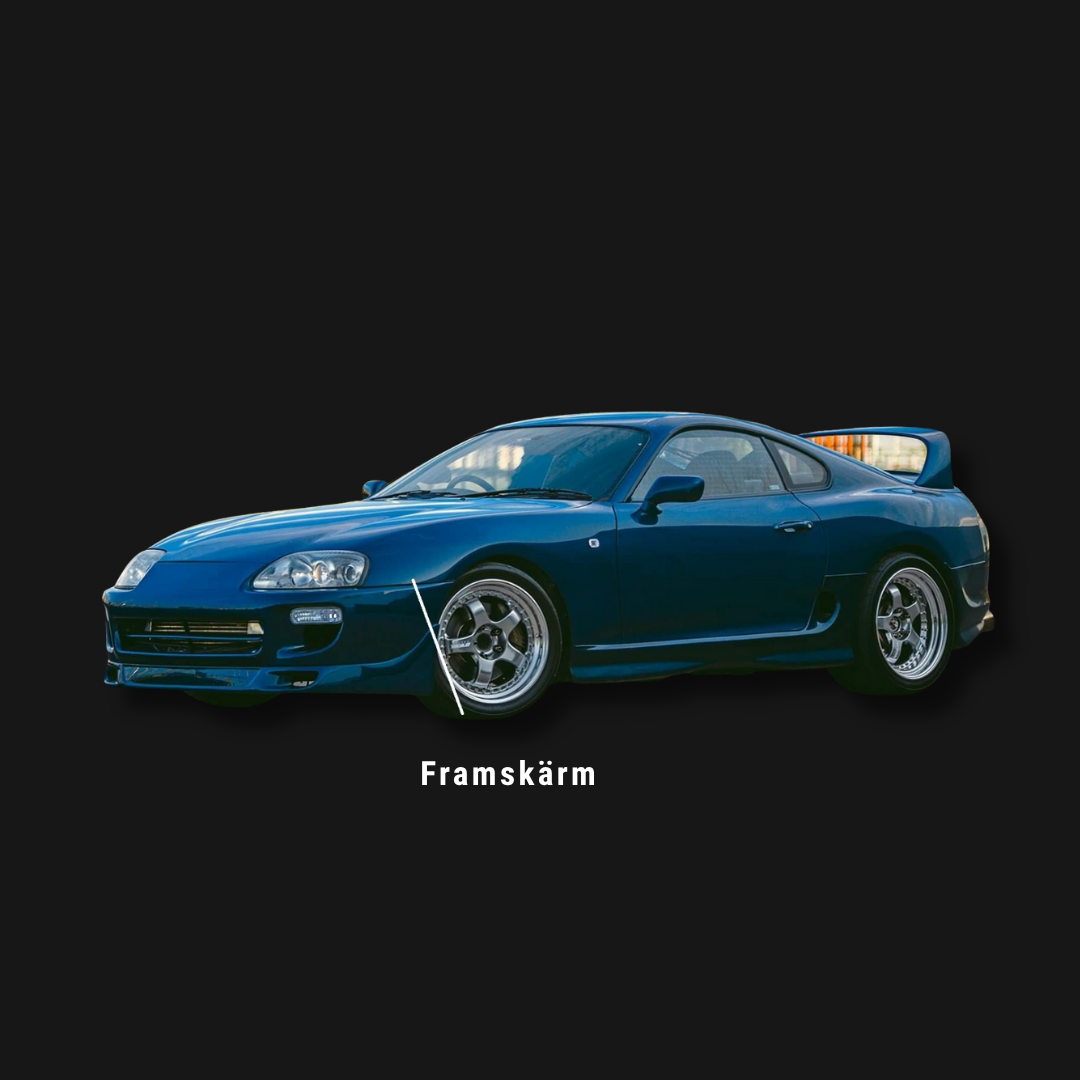 Supra Mk4 Oem-style Framskärmar