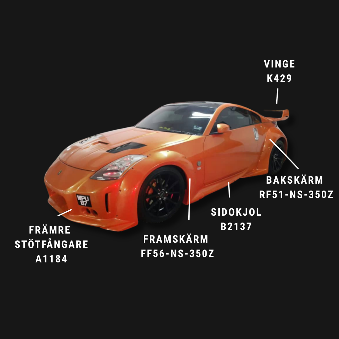 350Z VS-Style Widebodykit