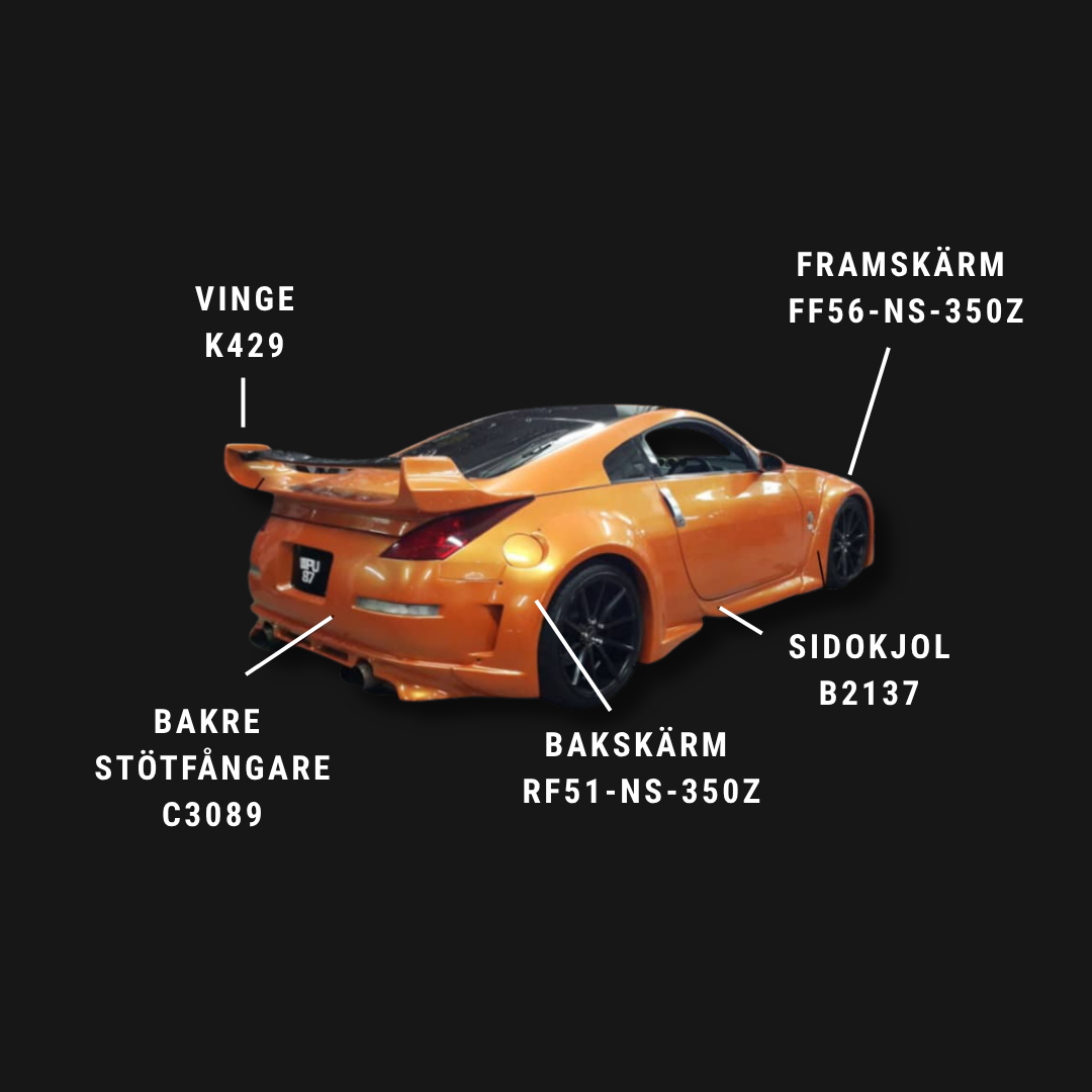 350Z VS-Style Widebodykit