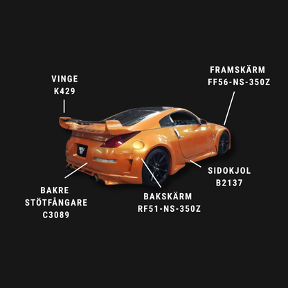 350Z VS-Style Widebodykit