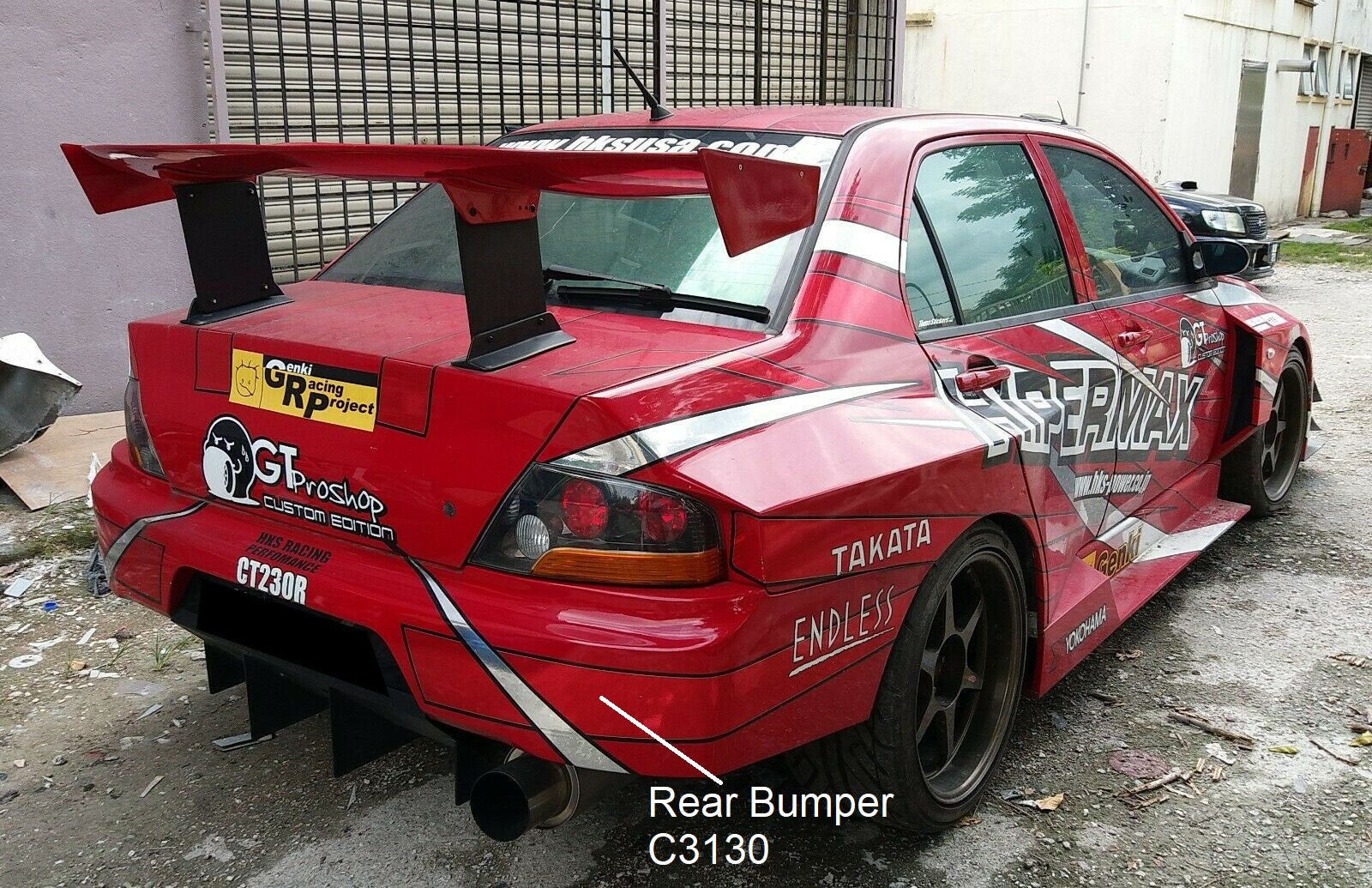 Evo 7-9 HKS TA-Style Widebodykit