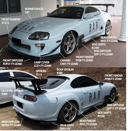 Supra mk4 Ridox-Style WideBodykit