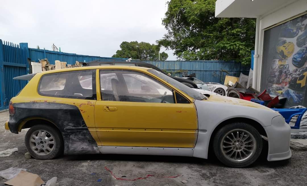 Civic EG6 Drag-Style Bodykit