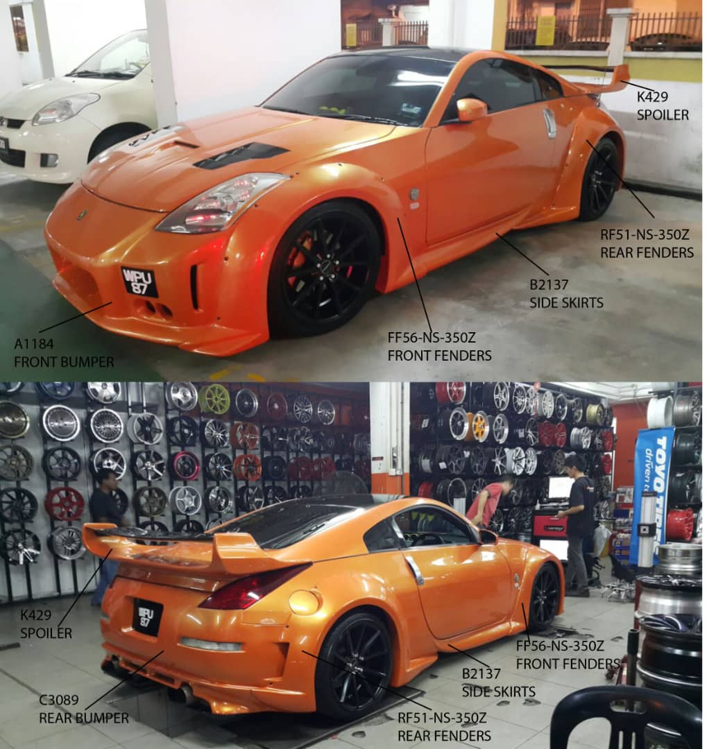 350Z VS-Style Widebodykit