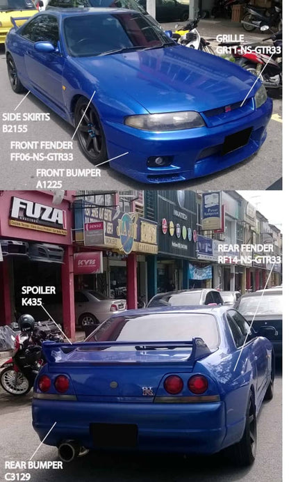 R33 GTR-Style widebodykit