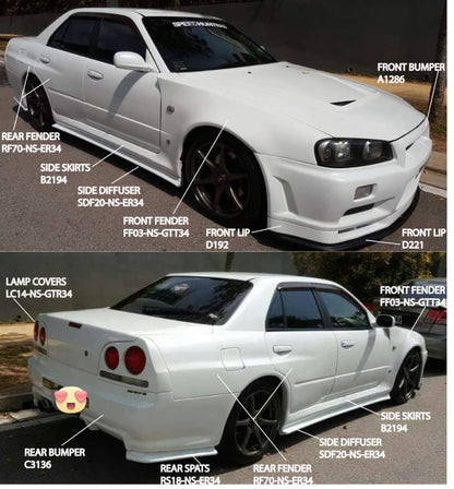 Skyline R34 GTT 4 Door GTR-Style