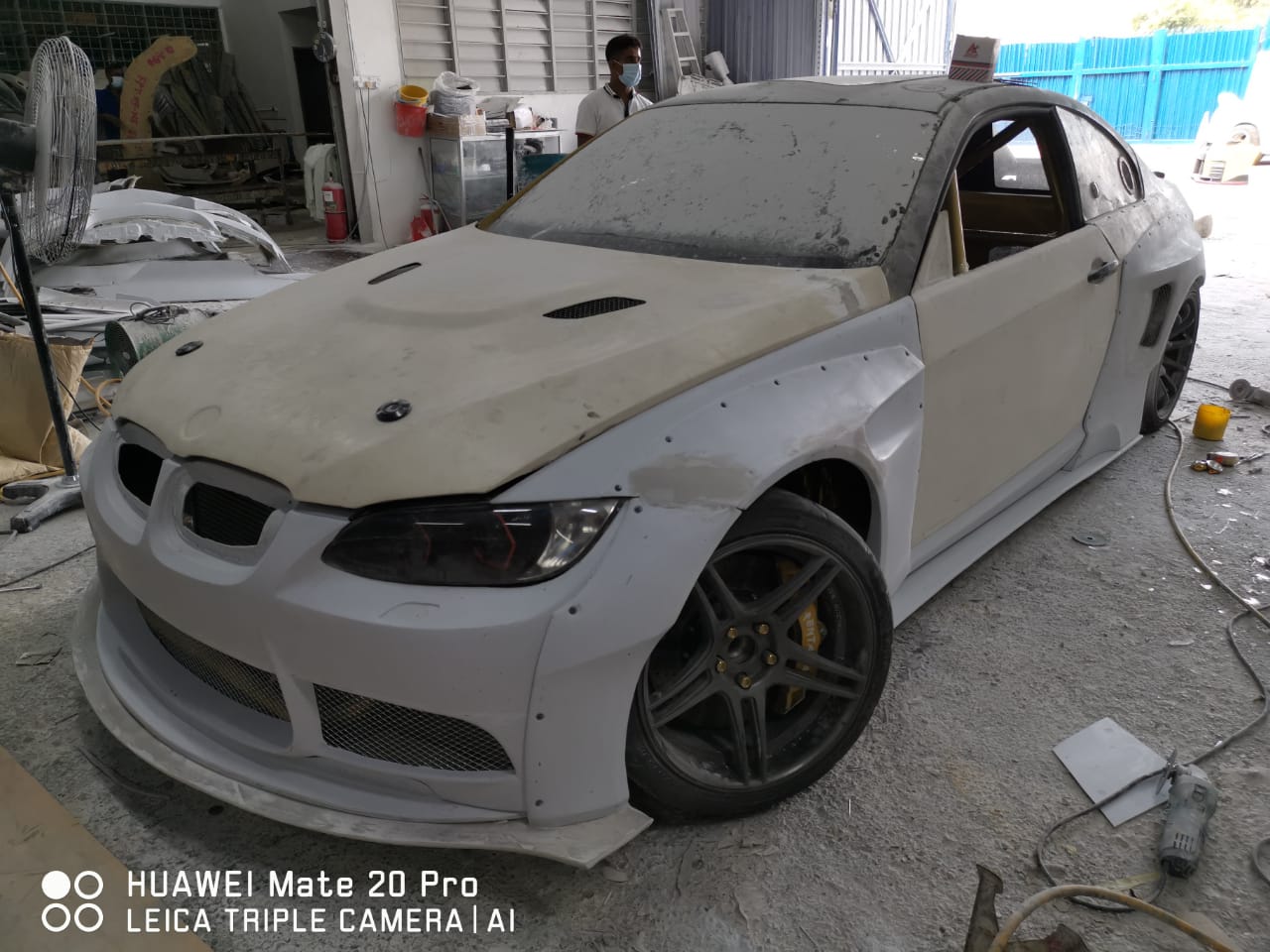 BMW E92 M3-Style Widebodykit - Drifting