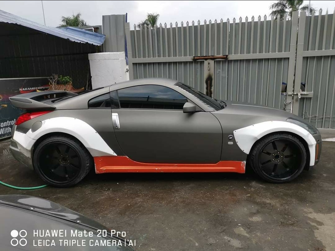 350z StarDust-Style Overfenders