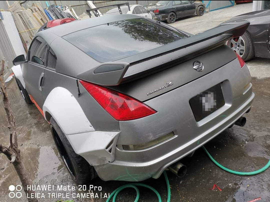 350z StarDust-Style Overfenders