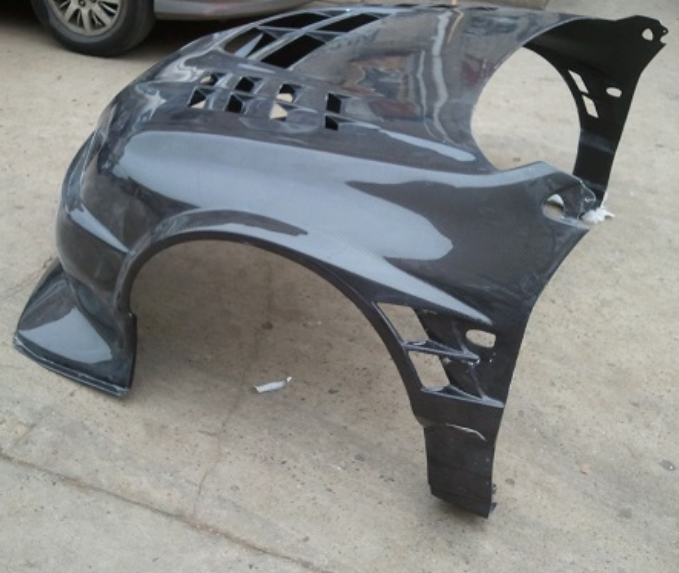 Evo 7-9 Kolfiber Frontend