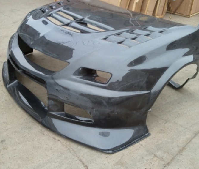 Evo 7-9 Kolfiber Frontend