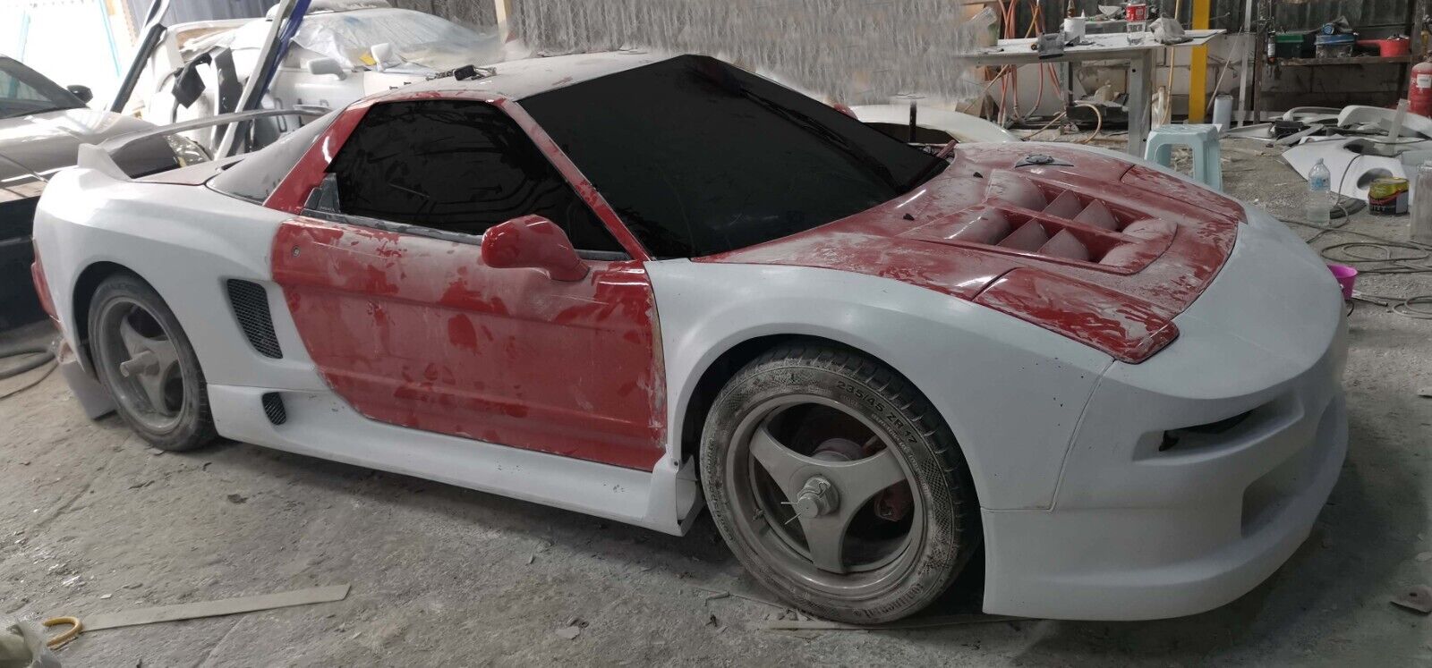 NSX NA1 Senna-Style widebodykit